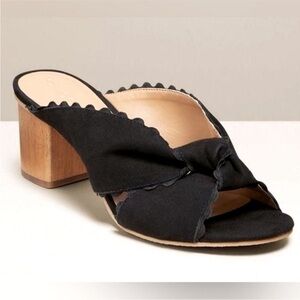 Jack Rogers - Holly Block Heel Suede Sandals